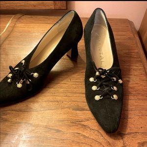 Chantal heels, hand made in Italy, size 7.5